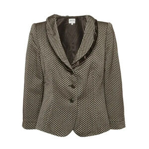 Armani Collezioni Women’s Size 10 Brown Blazer Jacket